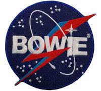 David Bowie Space Logo Woven Patch One Size
