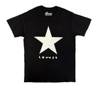 David Bowie T Shirt Blackstar Band Logo Album Cover offiziell Herren Nue Schwarz L