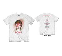 David Bowie - T-Shirt # Xxl Unisex White # Bowie Is