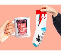 David Bowie Tasse & Socken Geschenk-Set