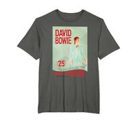 David Bowie Ziggy Stardust Neues Theater Oxford, England 1973 T-Shirt, Herren Große Größen, Anthrazit, 4X Tall