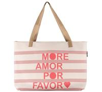 David Fussenegger Tasche Goliath 'More Amor' 65 x 40 cm Altrosa