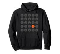 David Gilmour Luck and Strange im Konzert Graphic Moons Pullover Hoodie