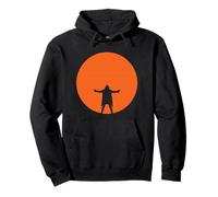 David Gilmour Luck and Strange im Konzert Orange Moon Pullover Hoodie