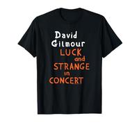 David Gilmour Luck and Strange Orange Titel T-Shirt