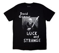 David Gilmour Luck & Strange Portrait T Shirt M
