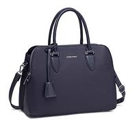 David Jones - Damen Handtasche Elegante Henkeltasche - PU Leder Schultertasche Frau - Stilvolle Tote Bag Shopper Tasche - Alltags Umhängetasche Viele Fächer & Taschen - Modisch Arbeit - Dunkelblau