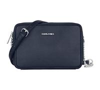 David Jones - Damen Kleine Umhängetasche - Handtasche PU Leder Quadratische Frau - Ketten Schultertasche Elegant Crossbody Bag - Handy Tasche Mini Abendtasche Party Clutch Alltag Mode - Dunkelblau