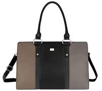 David Jones - Damen Shopper Handtasche Große - Schultertasche PU Leder Business Tote Bag - Klassische Henkeltasche Frau - Alltag Elegante Tragetasche - A4 Arbeit Schule Büro Arbeitstasche - Altrosa