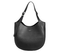 David Jones - Große Schultertasche für Damen - Handtasche Hobo Kunstleder - Einkaufstasche, elegant, langer Henkel, klassisch, modisch, Stadt, Reisen, Arbeit, modisch, praktisch, Büro, A4, Schwarz