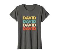 David T-Shirt, Damen, Anthrazit, 3XL