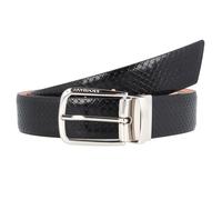 Davidoff Paris Gürtel Leder individuell kürzbar schwarz