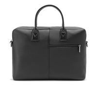 DAVIDOFF PARIS Handtasche - Herren Businesstasche aus echtem Leder in Schwarz - Laptoptasche für 13/14 Zoll -Elegante Akentasche für Arbeit und Büro