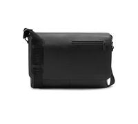 DAVIDOFF PARIS Handtasche - Ledertasche für Laptop - Echtes Kalbsleder - Praktische Herren Businesstasche für Arbeit und Büro - Farbe Schwarz