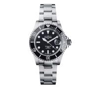 Davosa 161.552.50 Ternos Herrentaucheruhr Automatic schwarz TriaLink-Band Ø40mm mit Lupe