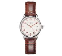 Davosa Damen-Armbanduhr Classic Automatic Analog Automatik Leder Braun 16618866