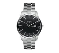 Davosa Herren-Armbanduhr Analog Edelstahl schwarz 16346355