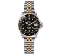 Davosa IWAWP Herren Armbanduhr Automatik Mechanisch Wasserdicht bis 20 ATM Silber Schwarz Armbandtyp 166.197.05