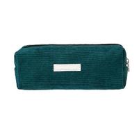 DAWCBVJQ Cord-Stoff Federmäppchen, Federmäppchen Cord Große Kapazität, 21x10cm Mäppchen Cord-Stoff, Federtasche Klein, Stiftetasche Kinder, Schulbedarf Für Jungens Und Mädchen