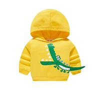 DAWILS Jungen Sweatshirt Baumwolle Fleece Rundhals Pullover Für Kinder Warme Dünne Sportwear Weihnachts Langarm Kapuzenpullover Hemden Jacke Oberteil 92 98 104 110 116 122