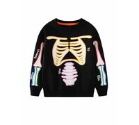 DAWILS Jungen Sweatshirt Baumwolle Fleece Rundhals Pullover Für Kinder Warme Dünne Sportwear Weihnachts Langarm Kapuzenpullover Hemden Jacke Oberteil 92 98 104 110 116 122