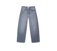 DAWN - Damen Jeans ASH Barrel Leg Cutline Minimal Stretch DAWN Bio-Baumwolle Slate Grey W28 / L30