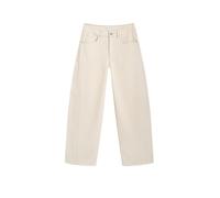 DAWN - Damen Jeans ASH Barrel Leg Cutline Minimal Stretch DAWN Bio-Baumwolle Ecru W30 / L30