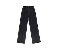 DAWN DEW Flared Soft Denim - Classic Black Denim