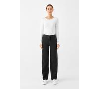 DAWN DEW Flared Soft Denim - French Pocket Black Denim W30 / L32