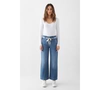 Damen Jeans DEW Flared High Waist French Pocket DAWN Bio-Baumwolle Medium Blue W29 / L28