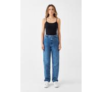 DAWN Wide Straight Non-Stretch - Minimal Medium Blue W30 / L32
