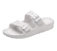 Dawwoti Frauen Bequeme Flip Flops Solid Color Slides Zweireiher Einstellbarer Slipper