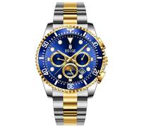 DAXIAOYU Fashion Business Herren Automatische Mechanische Uhren Multifunktions Mondphase Wochenkalender Uhr Wasserdicht Tourbillon Edelstahlband Armbanduhr Leuchtend, silber, schwarz, Luxuriös