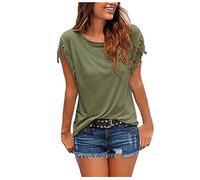 Day Prime 2024 Angebote Elegante Bluse Damen Frauen Tshirt Schwarz 48 Spitze Oberteile Damen Olivgruen Schwarzes Shirt Damen 3/4 Arm Top Schwarz V Ausschnitt Meine Bestellungen Anzeigen