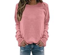 Day Prime 2024 Angebote Sweatshirt Herren Ohne Kapuze Sommer Sweatshirt Damen Leicht Velvet Rose Damen Pullover Ragwear Langarmshirt Damen Sweatjacke Pink Damen Sale Angebote Bestellung
