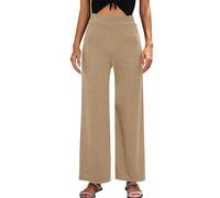 Day Prime 2025 Hose Mit Seitentaschen Damen Thermohose Weiss Schwarze Warm Jogginghose 7/8 Knie StrüMpfe Leggin Blickdicht Schwarz High Waist Teddyfell Sporthose Extra Lang Figurformende