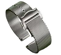 dayeer Edelstahl Uhrenarmband für Omega Seamaster 300 007 Observatory 20mm Armband Zubehör