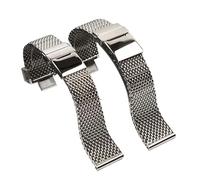 dayeer Edelstahl-Uhrenarmband „Milan Mesh“ für Breitling Super Ocean Heritage, Aerospace Chronograph, Avenger und Blackbird(22mm)