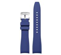 dayeer Für Tissot Le Locle Spur T41 T035 Durul Carson Kutu Speed Arc Silikon-Uhrenarmband für Männer und Frauen(Blues,20mm)