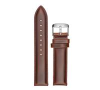 dayeer Leder-Uhrenarmband passend für Daniel Wellington Uhrenkette aus Rindsleder mit Dornschließe(Dark reds,13mm)