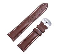 dayeer Lederarmband für Breitling Avenger Blackbird Aviation Chronograph.(B brown1,24mm)