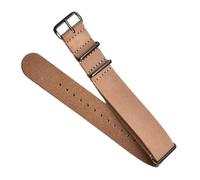 dayeer Lederarmband für Herren, Uhrenarmband für Damen, mit Schnalle, Zubehör(Brownb,22mm)