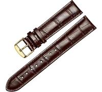dayeer Lederarmband für Tissot Le Locle Ballade Gentleman Carson(Browng1,19mm)