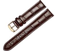 dayeer Lederarmband für Tissot Le Locle Ballade Gentleman Carson(Brownp1,20mm)