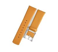 dayeer Männer und frauen aus echtem leder uhr strap für ck K2G211/K2G231 K2M211 orange gelb armband(Yellowone,22mm)