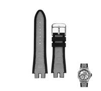 dayeer Silikon-Gummi-Uhrenarmband für Roger Dubuis Strap EXCALIBUR King Armband Armband(Gray c silver)