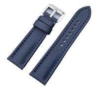 dayeer Uhrenarmband aus Kohlefaser-Nylongewebe für Blancpain Fifty Fathoms 5000/5100, Gummiarmband(Blue1)