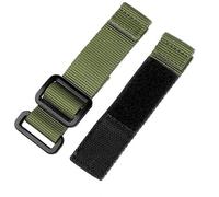 dayeer Universal-Uhrenarmband aus Nylon für atmungsaktives Luminox-Canvas-Uhrenarmband mit Schnellverschluss-Klettverschluss(Plastic army green,20mm)