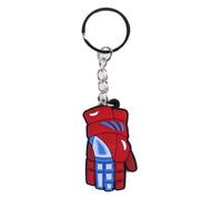DAYLIGHE Mode Cartoon Ice Hockey Anhänger Keychain Einfache Charm Keychain Einfache Tasche Anhänger Winter Sport Schlüsselring Für Männer Frauen