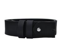 DayneQ 4mm Dick VOLL Leder Guertel 4cm Br. Farbe & Länge Länge Wählbar Ohne Schnalle